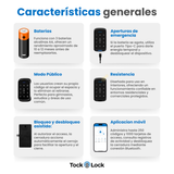 Cerradura Inteligente TOCK CABINET TC01-TL