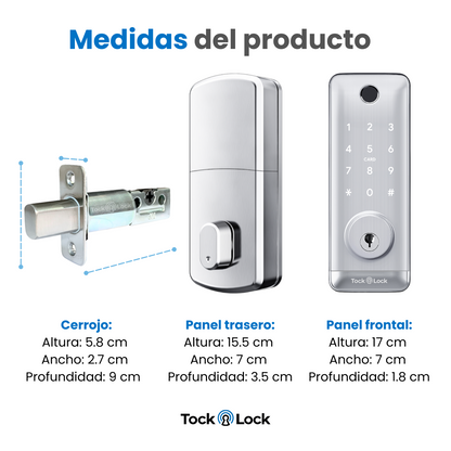 Cerradura Inteligente TOCK250X-TS