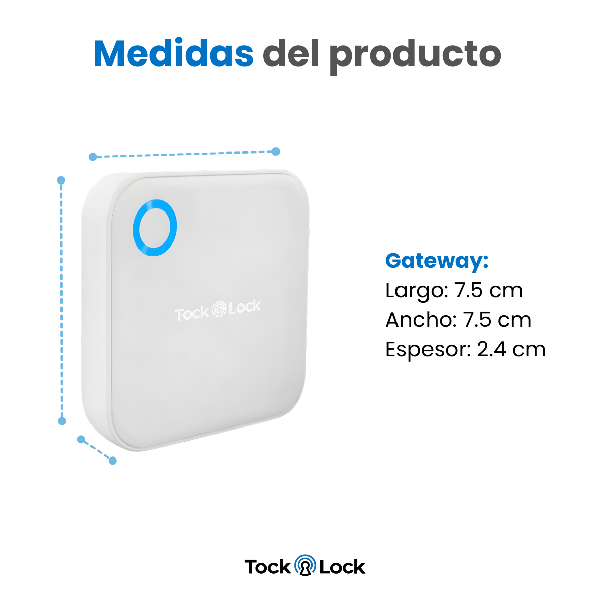 Gateway WIFI 5G Para Cerraduras Tock Lock APP