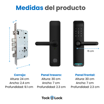 Cerradura Inteligente TOCK100 PLUS-TL