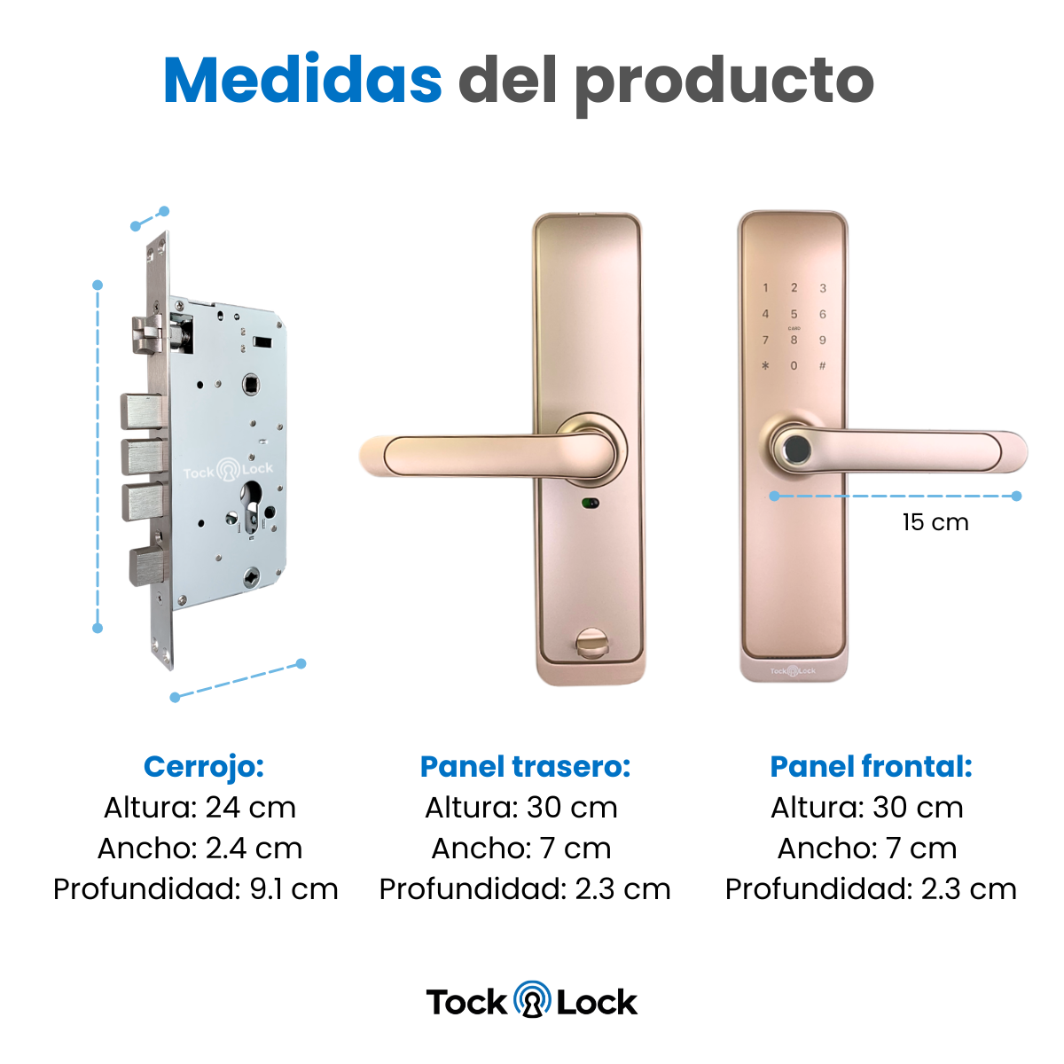 Cerradura Inteligente TOCK100 PLUS-TL