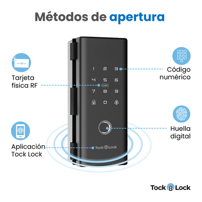 Cerradura Inteligente Puerta de Cristal/Cristal TLX09-TL