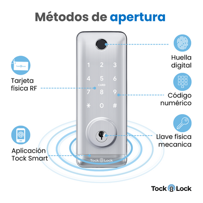 Cerradura Inteligente TOCK250X-TS