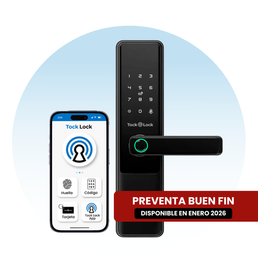PREVENTA ENERO 2026 | Cerradura Inteligente TLX20-TL