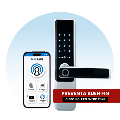 PREVENTA ENERO 2026 | Cerradura Inteligente TLX20-TL