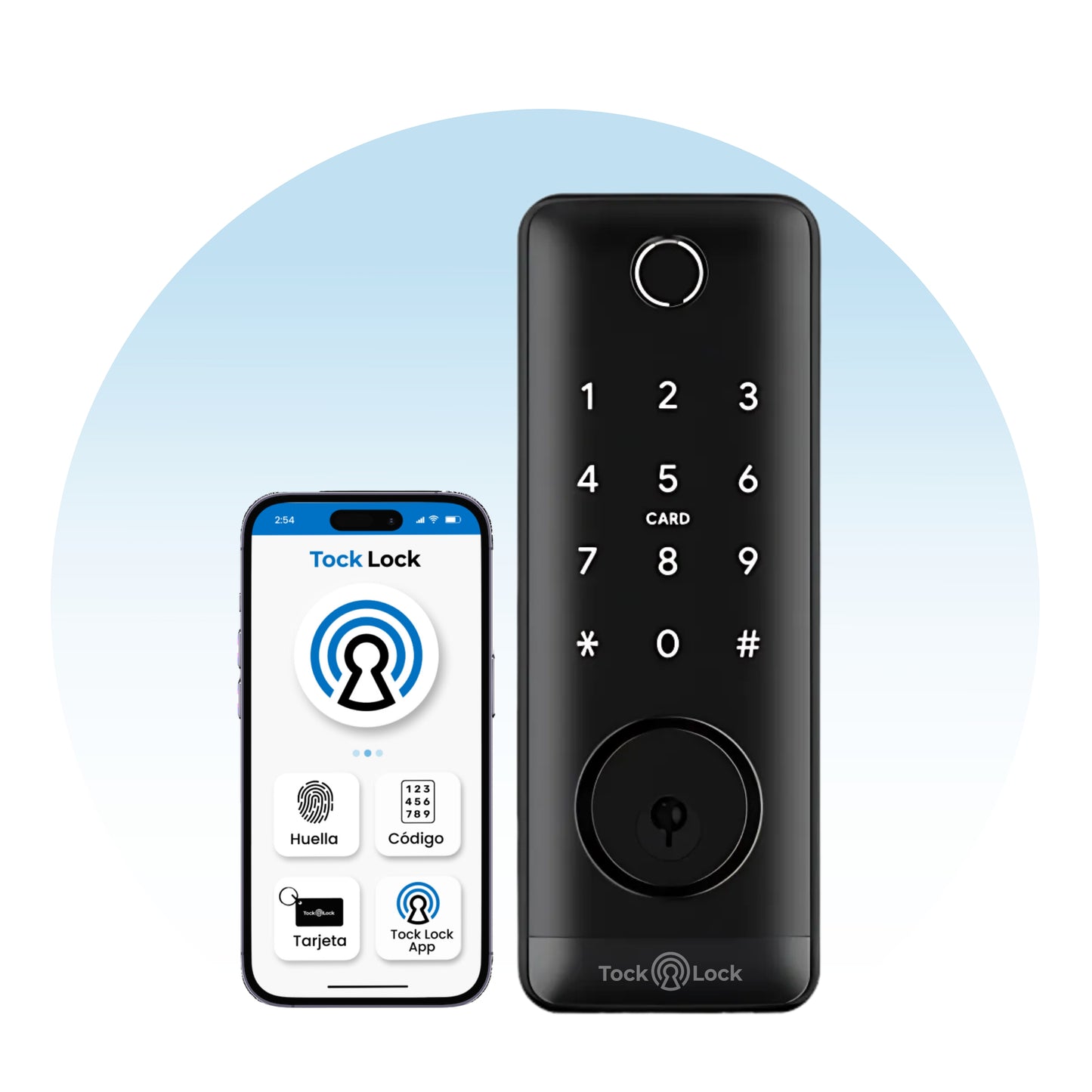 Cerradura Inteligente TOCK250X-TL