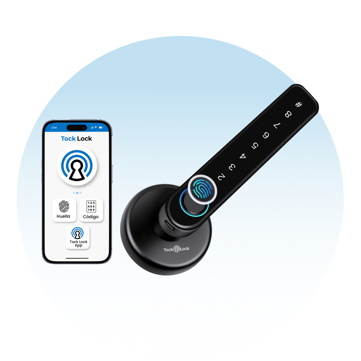 Cerradura Inteligente TOCK-H-TL