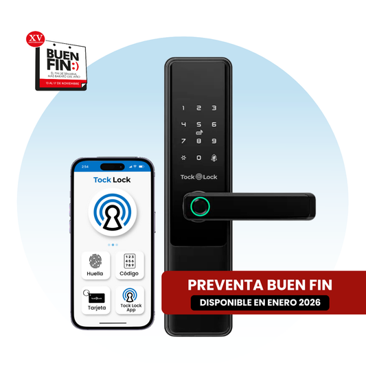 PREVENTA ENERO 2026 | Cerradura Inteligente TLX20-TL
