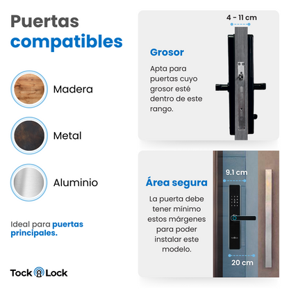 Cerradura Inteligente TLX02 PLUS-TS