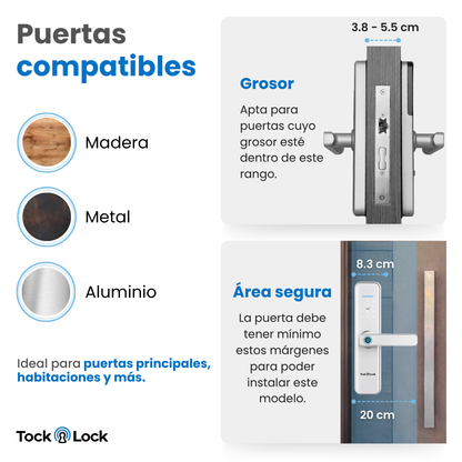 Cerradura Inteligente TLX02-TL
