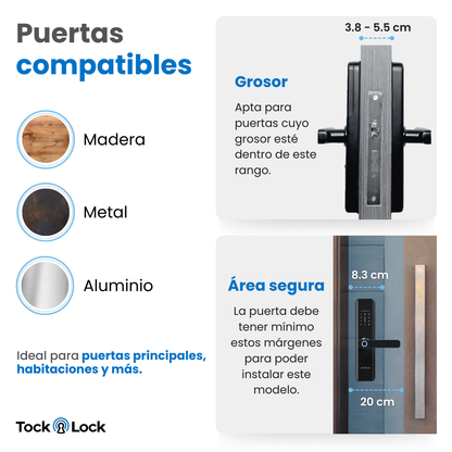 Cerradura Inteligente TLX02-TL