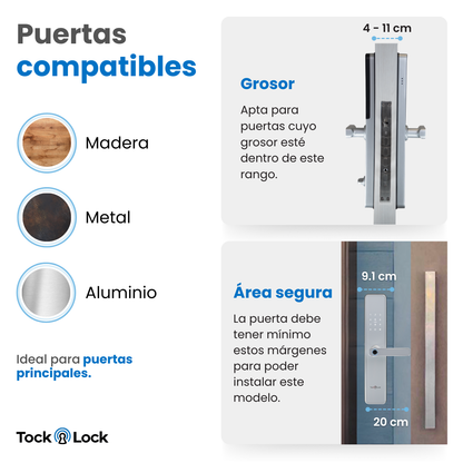 Cerradura Inteligente TLX02 PLUS-TL