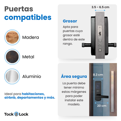 Cerradura Inteligente TLX01-TL