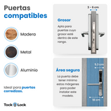 Cerradura Inteligente Puerta Corrediza TLX07-TL