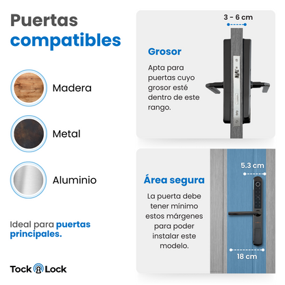 Cerradura Inteligente TLX07-TL