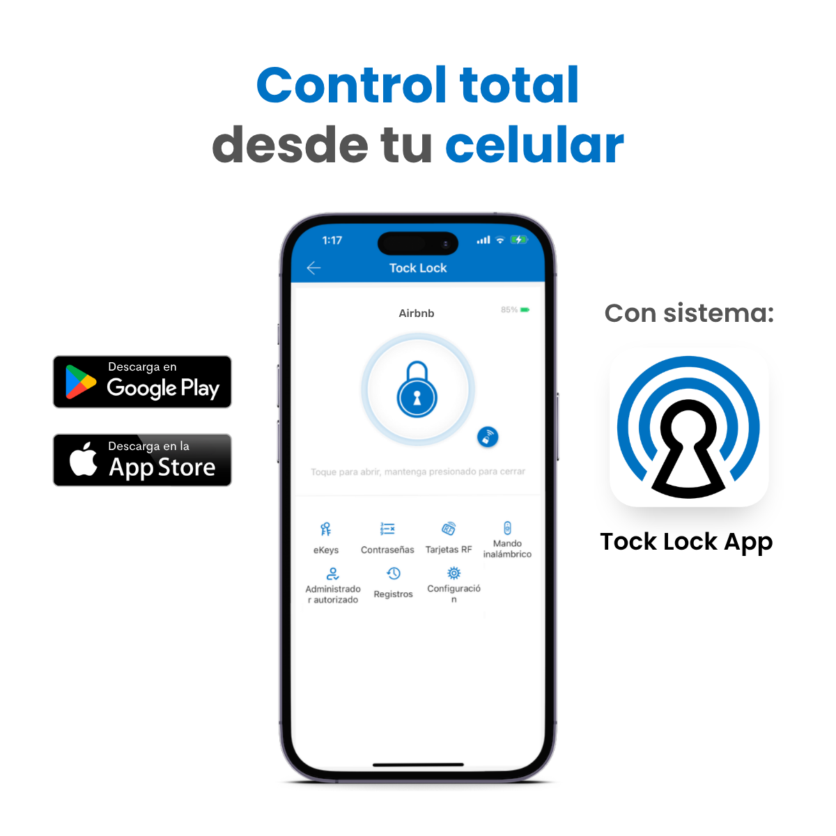 Cerradura Inteligente TLX01-TL