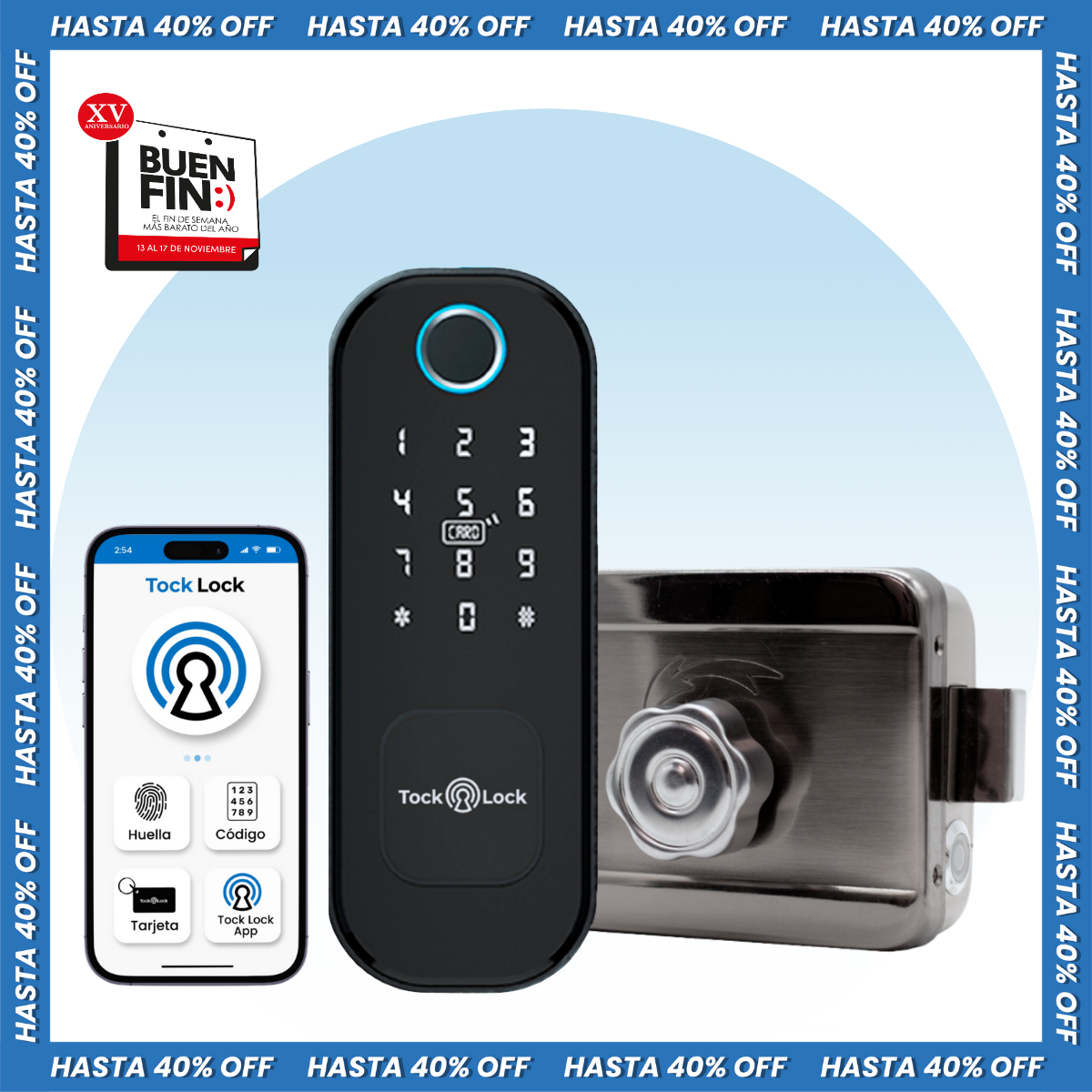 Cerradura Inteligente TLX06-TL