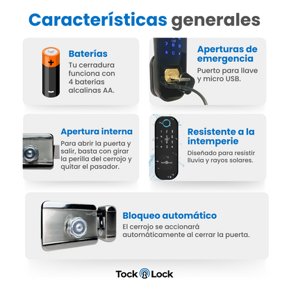 Cerradura Inteligente TLX06-TL
