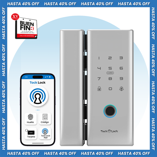 Cerradura Inteligente Puerta de Cristal/Cristal TLX09-TL