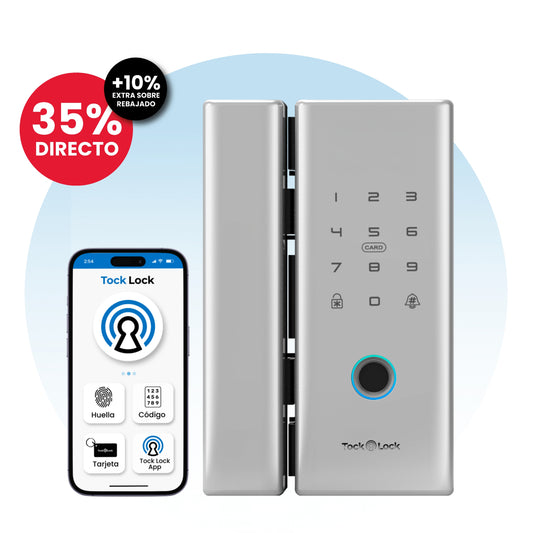 Cerradura Inteligente Puerta de Cristal/Cristal TLX09-TL
